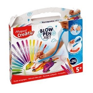 Pisaki dmuchane 24 kolory MAPED CREATIVE BLOWPEN ART  /846712/
