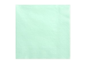 Serwetki trójwarstwowe, mięta, 33x33cm (1 op. / 20 szt.)