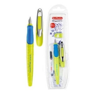 Pióro MY PEN L dla leworęcznych HERLITZ limonka/niebieski /0010999704/