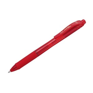 Pióro kulkowe automatyczne żelowe PENTEL ENERGEL BL107 czerwone /BL107-B/