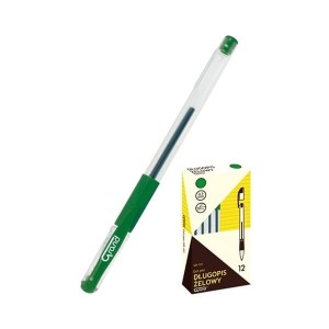 Długopis żelowy GRAND z gumką GR-101 zielony /160-1028/ !do wyczerpania zapasów!