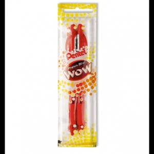 Długopis automatyczny PENTEL BK417B czerwony WOW 2 szt blister !do wyczerpania zapasów!
