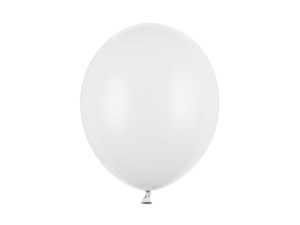 Balony Strong 30cm, Pastel Pure White (1 op. / 100 szt.)